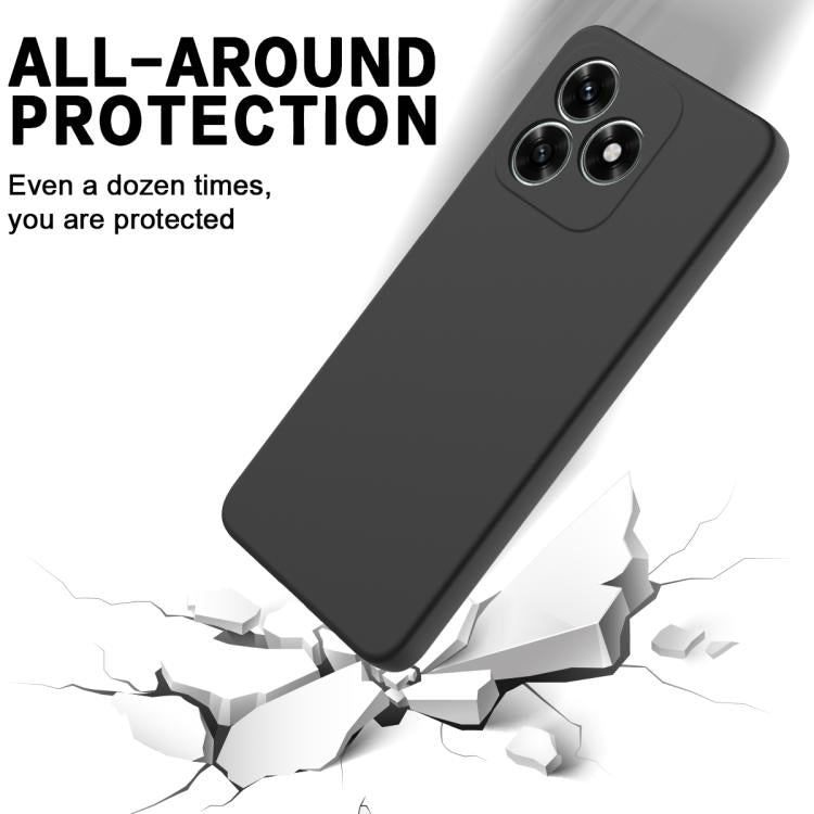 For Honor X5d 4G / X5d Plus 4G Solid Color Liquid Silicone Dropproof Full Coverage Phone Case