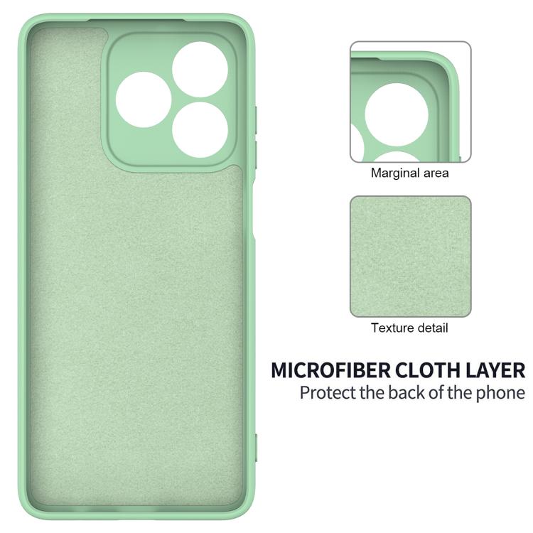 For Honor X5d 4G / X5d Plus 4G Solid Color Liquid Silicone Dropproof Full Coverage Phone Case