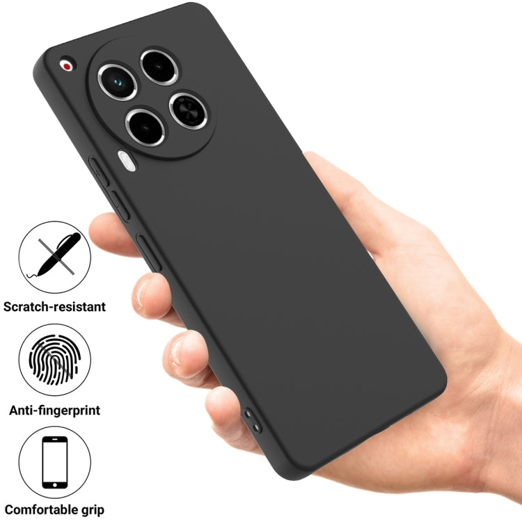 For Tecno Camon 30 4G Solid Color Liquid Silicone Dropproof Full Coverage Phone Case