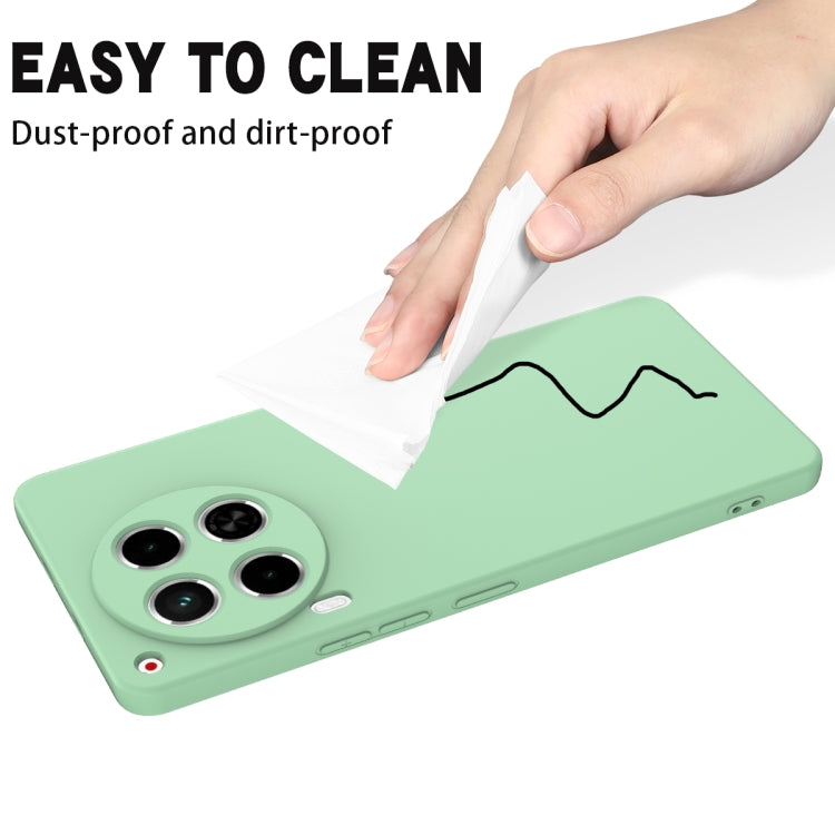 For Tecno Camon 30 4G Solid Color Liquid Silicone Dropproof Full Coverage Phone Case