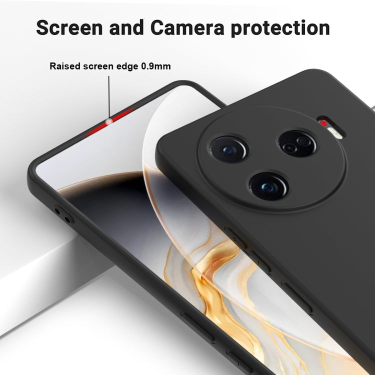 For Tecno Camon 30 Pro 5G Solid Color Liquid Silicone Dropproof Full Coverage Phone Case