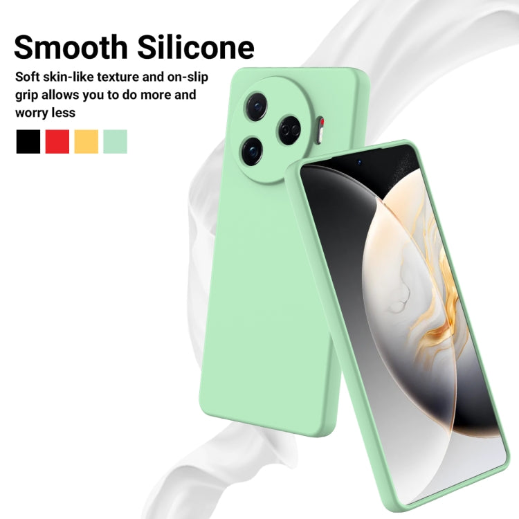 For Tecno Camon 30 Pro 5G Solid Color Liquid Silicone Dropproof Full Coverage Phone Case