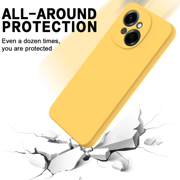 For Tecno Pop 9 4G / Spark Go 1 Solid Color Liquid Silicone Dropproof Full Coverage Phone Case
