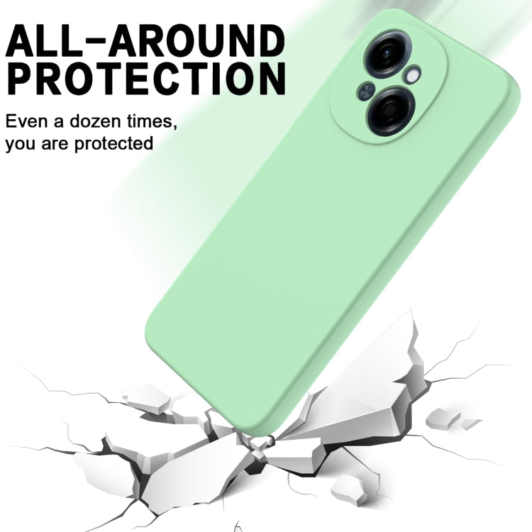 For Tecno Pop 9 4G / Spark Go 1 Solid Color Liquid Silicone Dropproof Full Coverage Phone Case