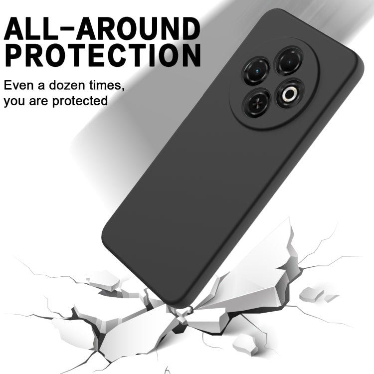 For Tecno Spark 30C 4G Solid Color Liquid Silicone Dropproof Full Coverage Phone Case