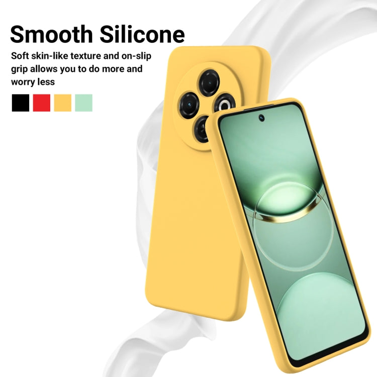 For Tecno Spark 30C 4G Solid Color Liquid Silicone Dropproof Full Coverage Phone Case
