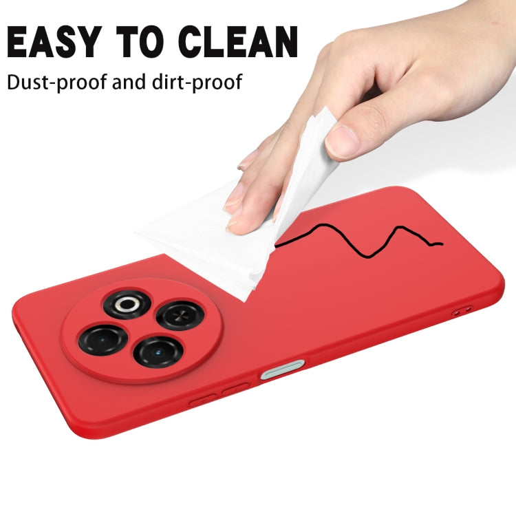 For Tecno Spark 30C 4G Solid Color Liquid Silicone Dropproof Full Coverage Phone Case