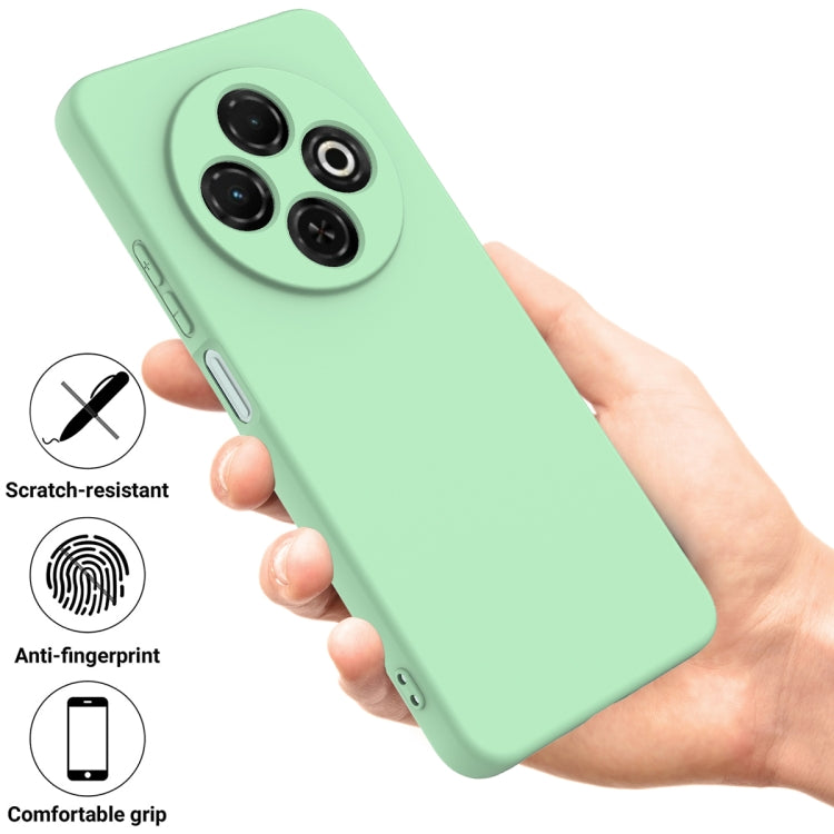 For Tecno Spark 30C 4G Solid Color Liquid Silicone Dropproof Full Coverage Phone Case