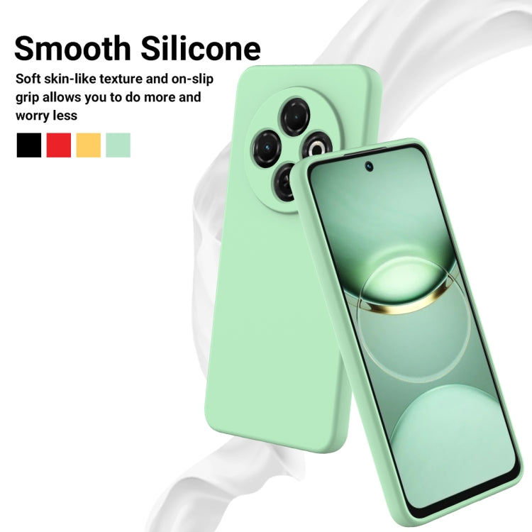 For Tecno Spark 30C 4G Solid Color Liquid Silicone Dropproof Full Coverage Phone Case