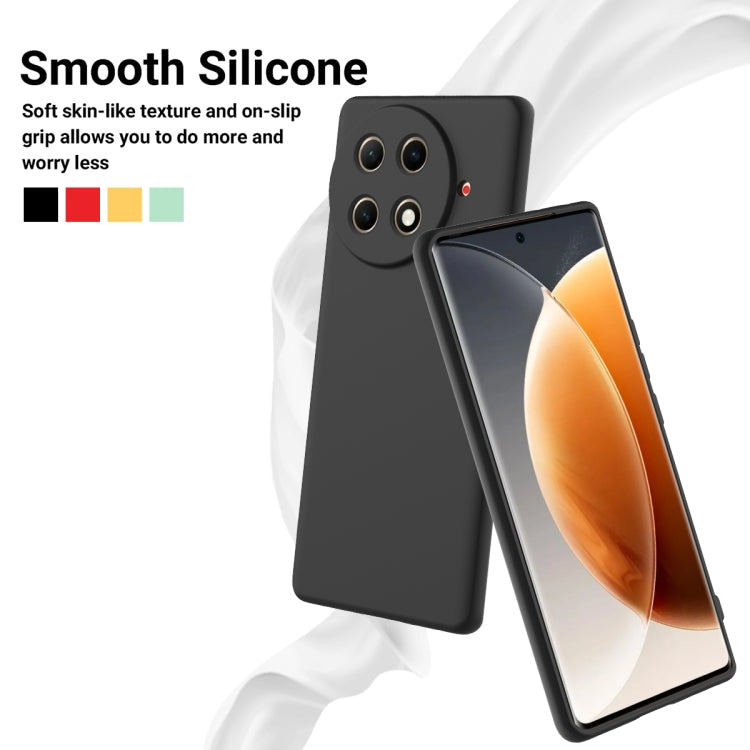 For Tecno Camon 30S / 30S Pro Solid Color Liquid Silicone Dropproof Full Coverage Phone Case