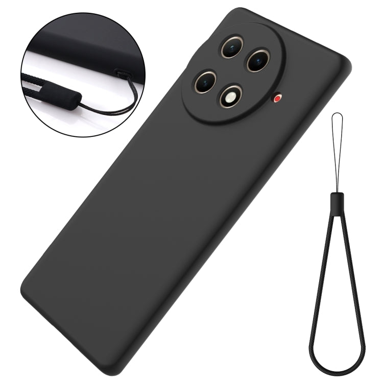 For Tecno Camon 30S / 30S Pro Solid Color Liquid Silicone Dropproof Full Coverage Phone Case