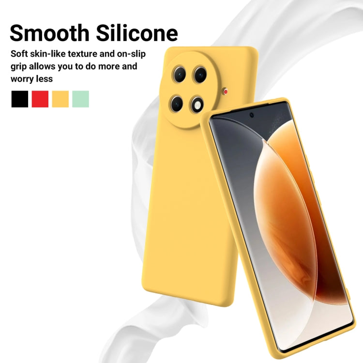 For Tecno Camon 30S / 30S Pro Solid Color Liquid Silicone Dropproof Full Coverage Phone Case
