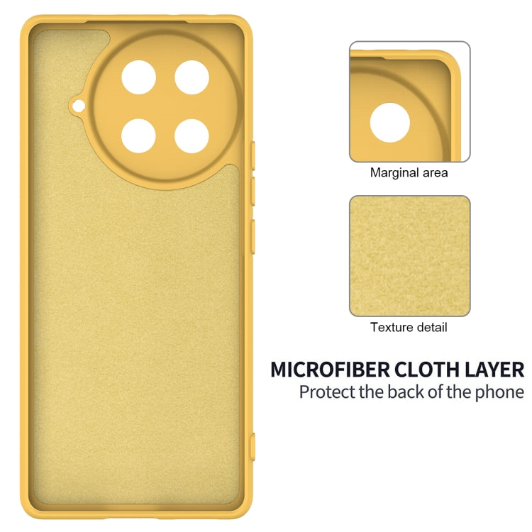 For Tecno Camon 30S / 30S Pro Solid Color Liquid Silicone Dropproof Full Coverage Phone Case