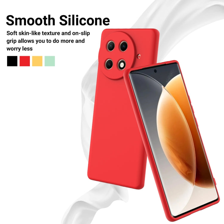 For Tecno Camon 30S / 30S Pro Solid Color Liquid Silicone Dropproof Full Coverage Phone Case