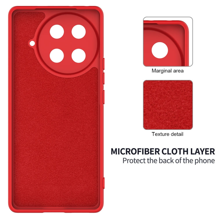 For Tecno Camon 30S / 30S Pro Solid Color Liquid Silicone Dropproof Full Coverage Phone Case