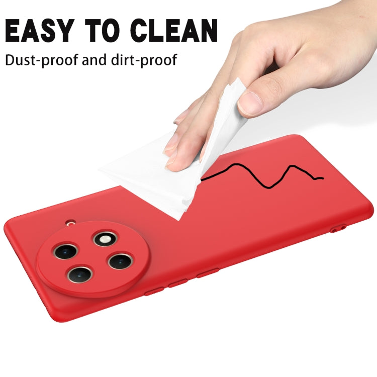 For Tecno Camon 30S / 30S Pro Solid Color Liquid Silicone Dropproof Full Coverage Phone Case