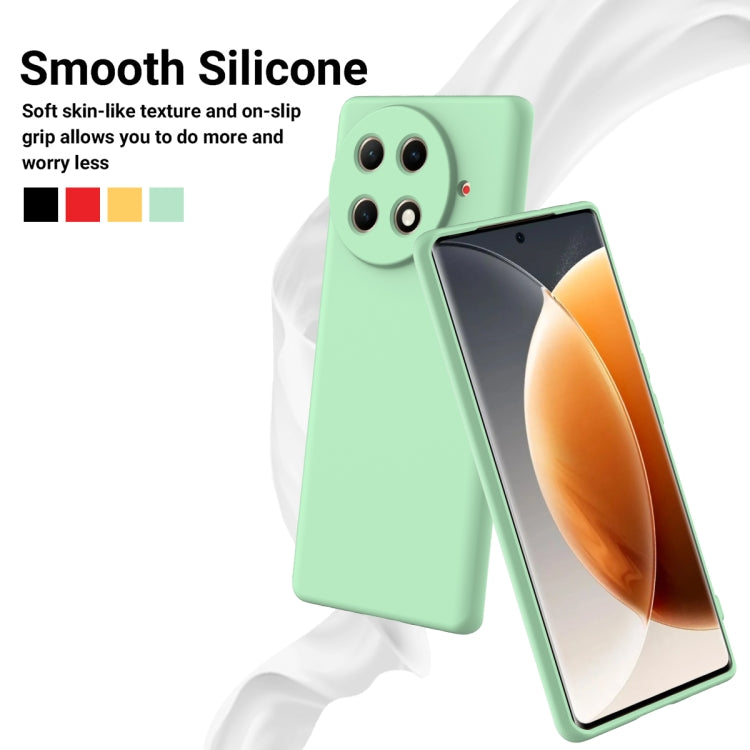 For Tecno Camon 30S / 30S Pro Solid Color Liquid Silicone Dropproof Full Coverage Phone Case