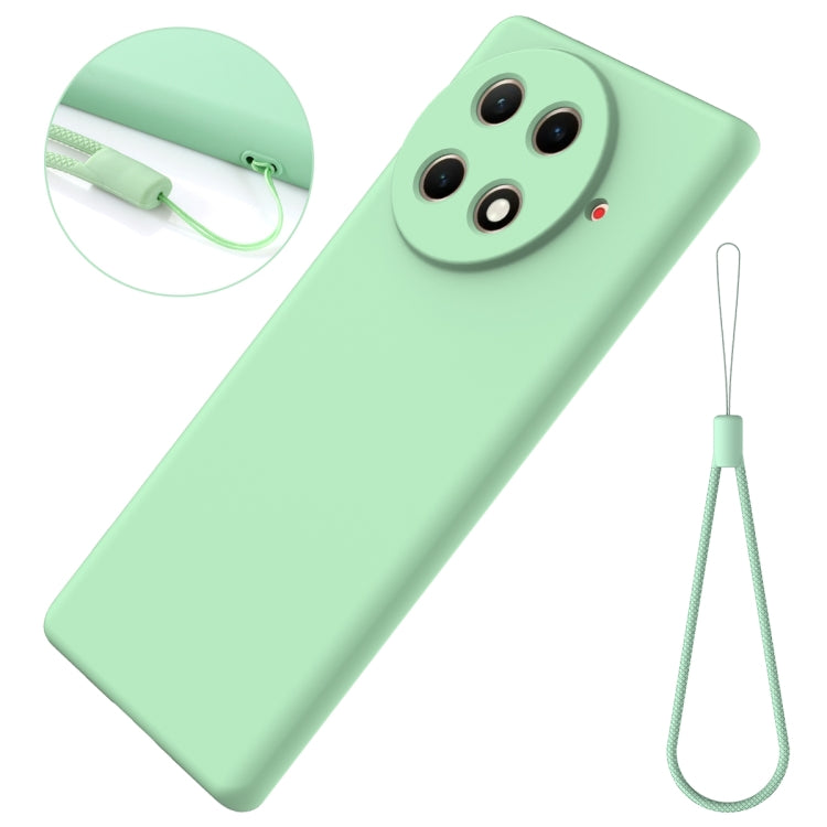 For Tecno Camon 30S / 30S Pro Solid Color Liquid Silicone Dropproof Full Coverage Phone Case