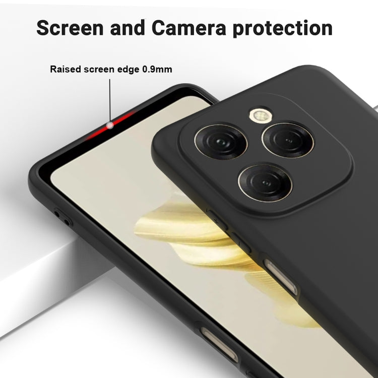 For Tecno Spark 20 Pro 5G Solid Color Liquid Silicone Dropproof Full Coverage Phone Case