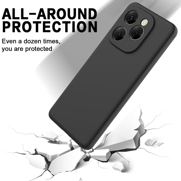 For Tecno Spark 20 Pro 5G Solid Color Liquid Silicone Dropproof Full Coverage Phone Case