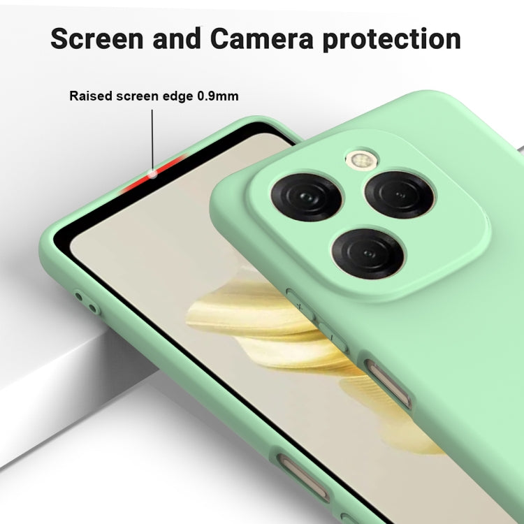 For Tecno Spark 20 Pro 5G Solid Color Liquid Silicone Dropproof Full Coverage Phone Case