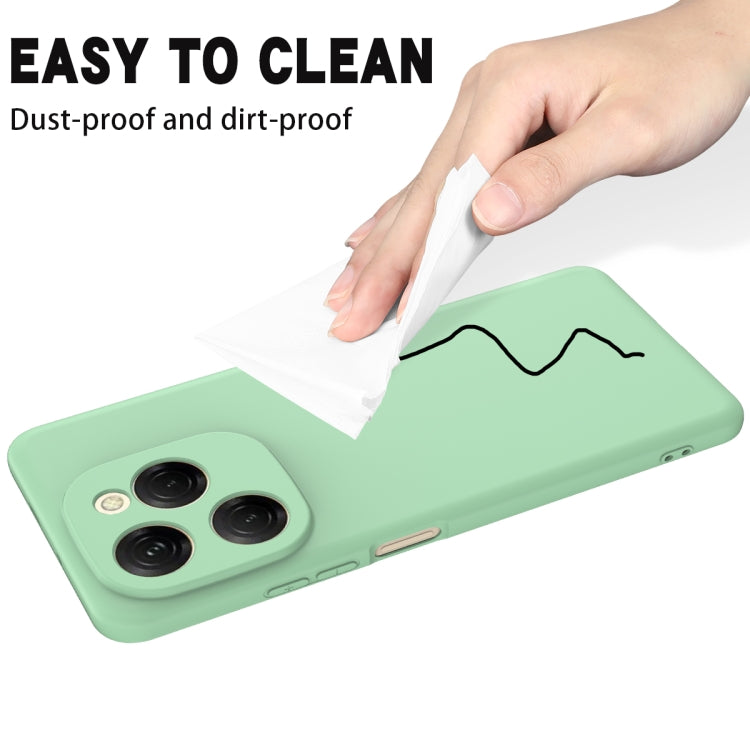 For Tecno Spark 20 Pro 5G Solid Color Liquid Silicone Dropproof Full Coverage Phone Case