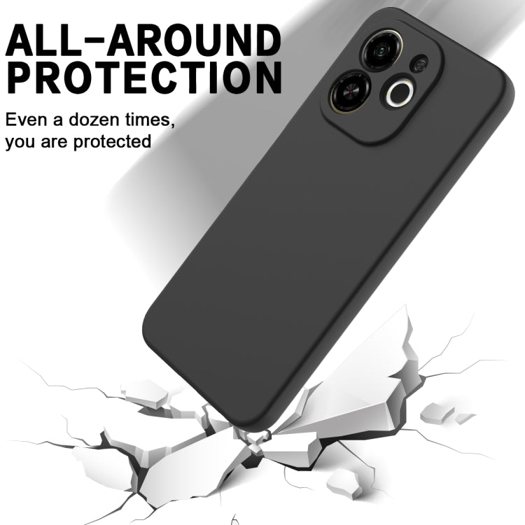 For Tecno Spark 30C 5G / Pop 9 5G Solid Color Liquid Silicone Dropproof Full Coverage Phone Case