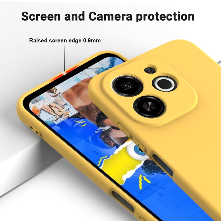 For Tecno Spark 30C 5G / Pop 9 5G Solid Color Liquid Silicone Dropproof Full Coverage Phone Case
