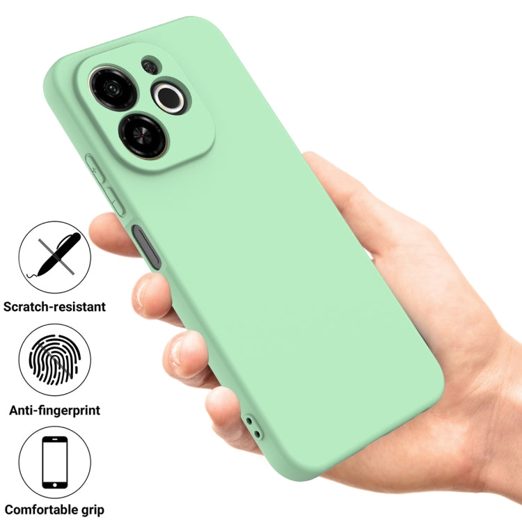 For Tecno Spark 30C 5G / Pop 9 5G Solid Color Liquid Silicone Dropproof Full Coverage Phone Case