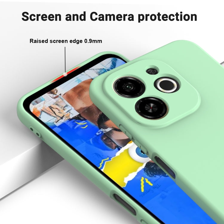 For Tecno Spark 30C 5G / Pop 9 5G Solid Color Liquid Silicone Dropproof Full Coverage Phone Case