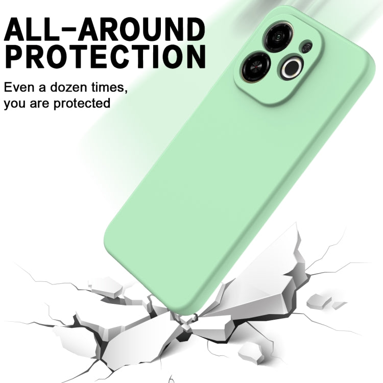For Tecno Spark 30C 5G / Pop 9 5G Solid Color Liquid Silicone Dropproof Full Coverage Phone Case