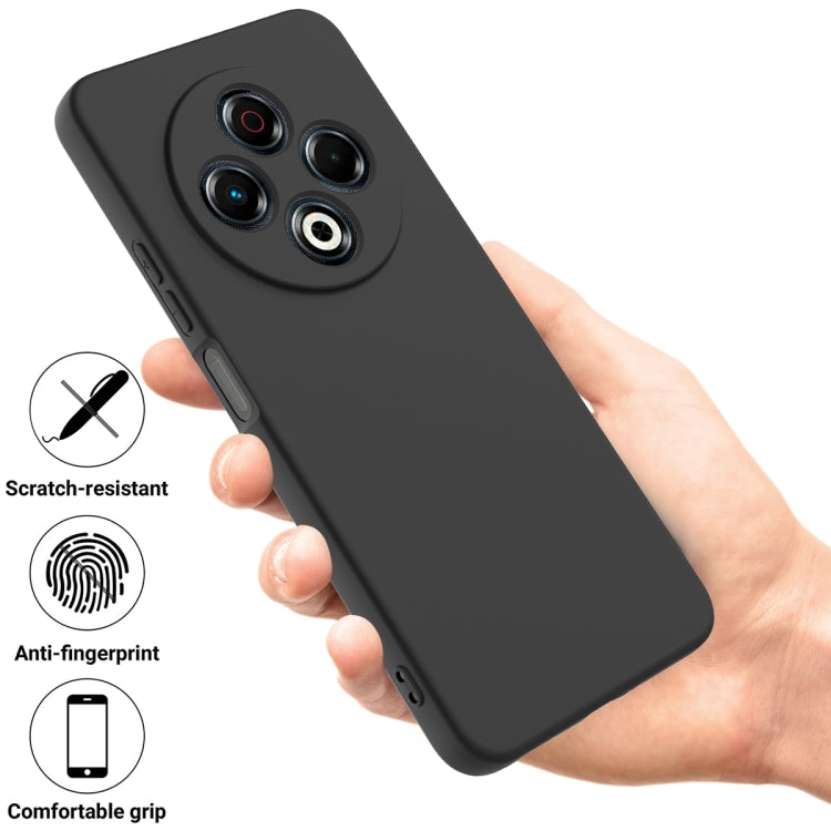 For Tecno Spark 30 4G Solid Color Liquid Silicone Dropproof Full Coverage Phone Case