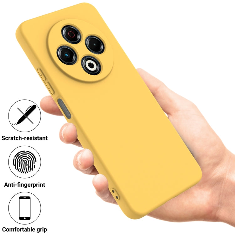 For Tecno Spark 30 4G Solid Color Liquid Silicone Dropproof Full Coverage Phone Case