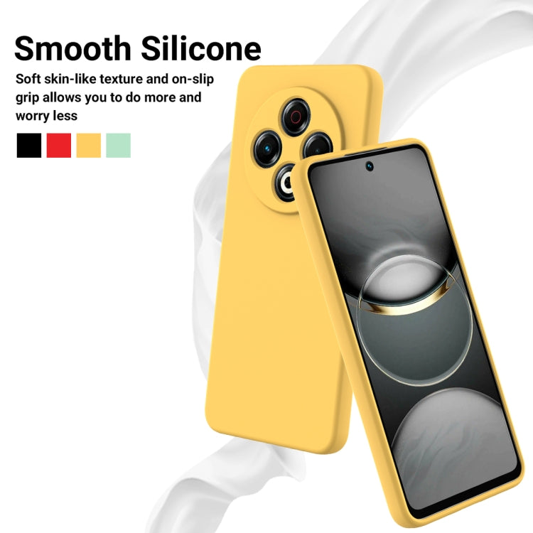 For Tecno Spark 30 4G Solid Color Liquid Silicone Dropproof Full Coverage Phone Case