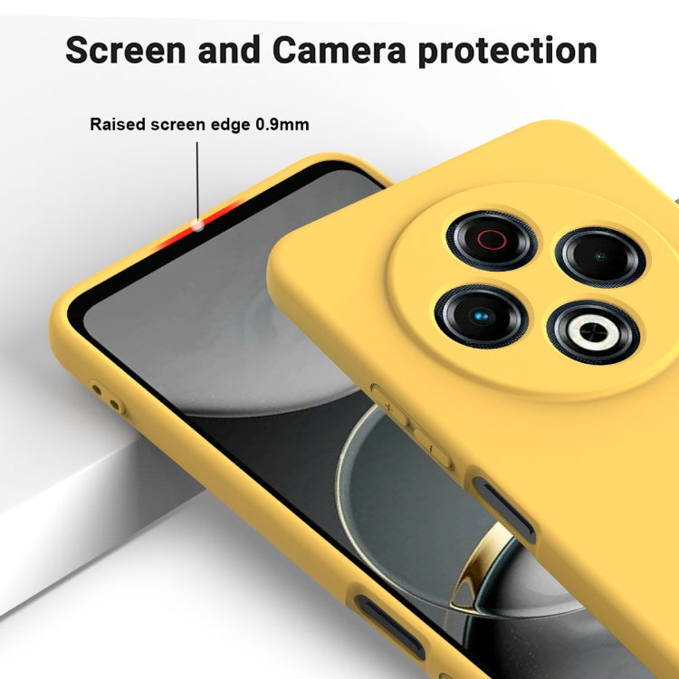 For Tecno Spark 30 4G Solid Color Liquid Silicone Dropproof Full Coverage Phone Case