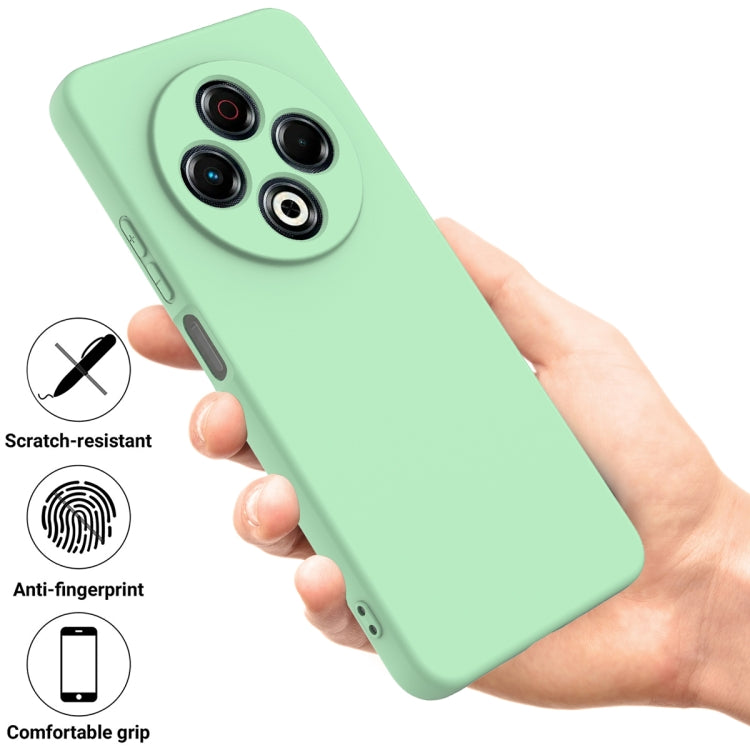For Tecno Spark 30 4G Solid Color Liquid Silicone Dropproof Full Coverage Phone Case