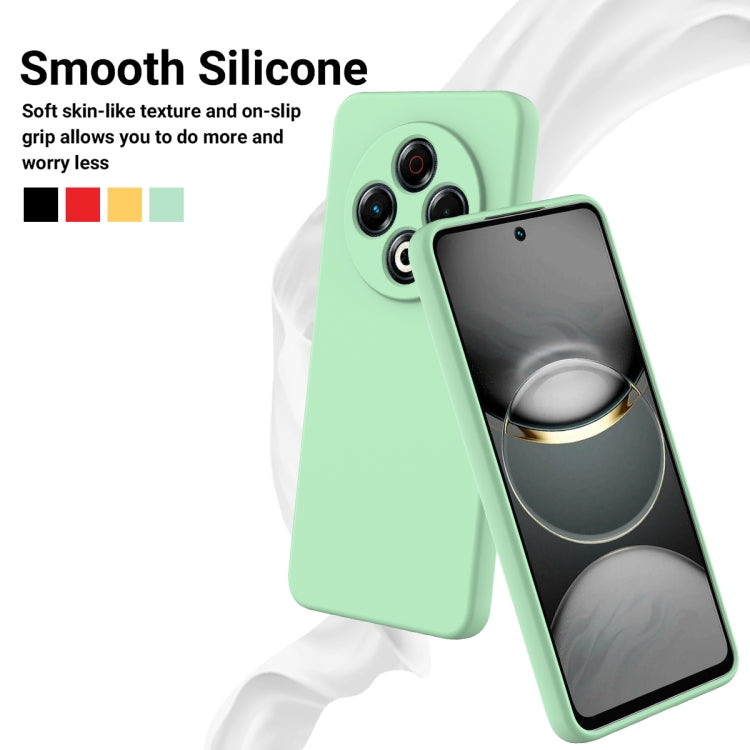 For Tecno Spark 30 4G Solid Color Liquid Silicone Dropproof Full Coverage Phone Case