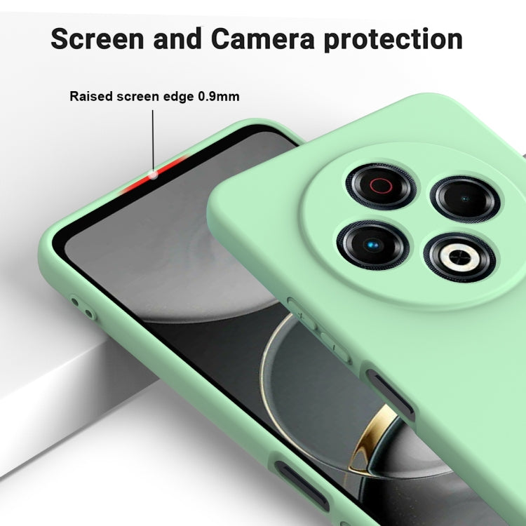 For Tecno Spark 30 4G Solid Color Liquid Silicone Dropproof Full Coverage Phone Case