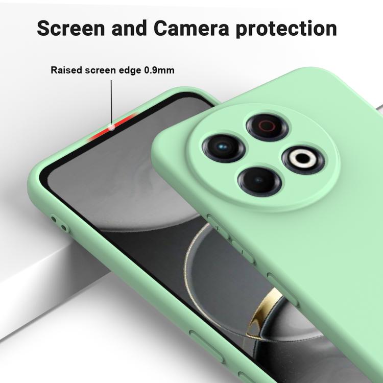 For Tecno Spark 30 Pro 4G Solid Color Liquid Silicone Dropproof Full Coverage Phone Case