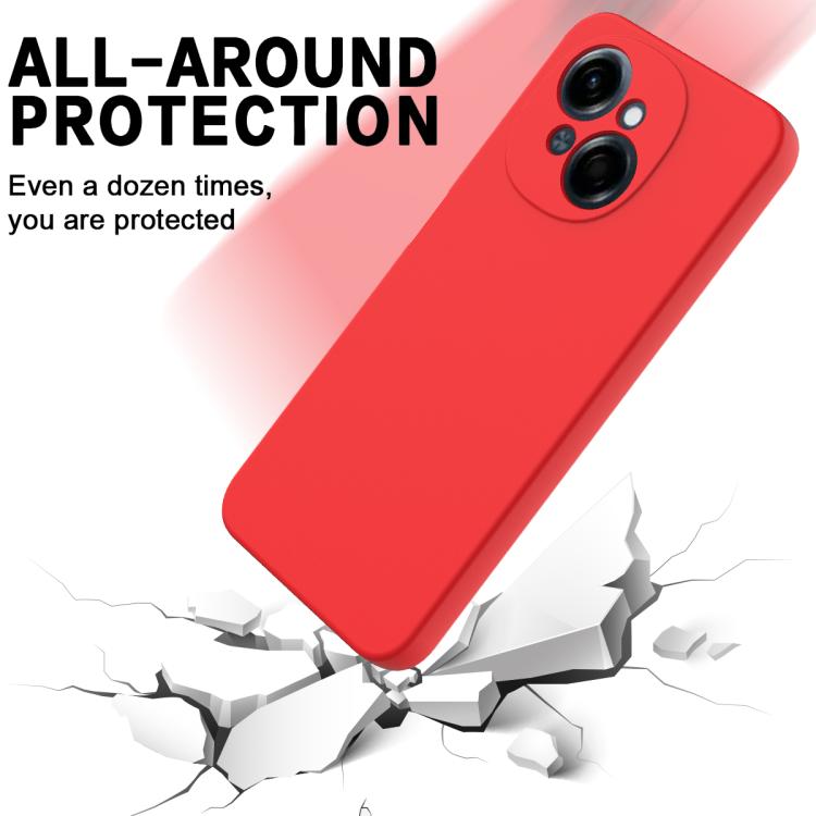 For Tecno Spark Go 2025 Solid Color Liquid Silicone Dropproof Full Coverage Phone Case