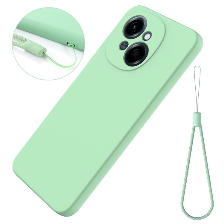 For Tecno Spark Go 2025 Solid Color Liquid Silicone Dropproof Full Coverage Phone Case