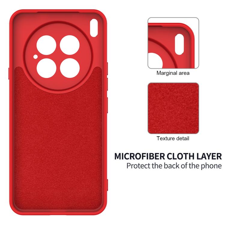 For Tecno Camon 40 Premier 5G Solid Color Liquid Silicone Dropproof Full Coverage Phone Case