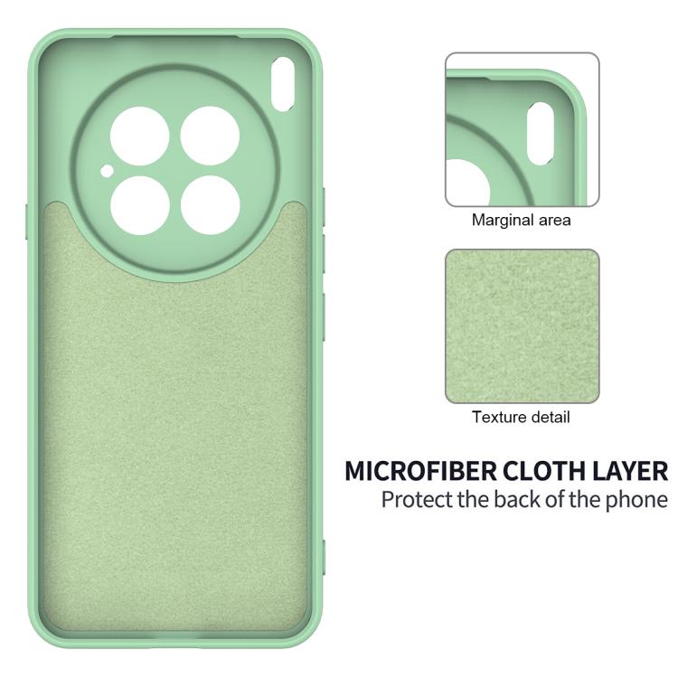 For Tecno Camon 40 Premier 5G Solid Color Liquid Silicone Dropproof Full Coverage Phone Case