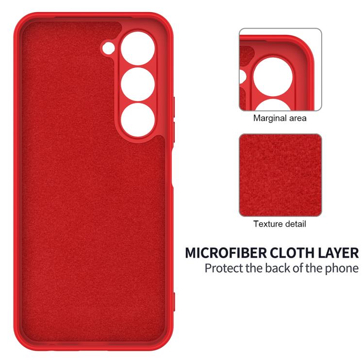 For Tecno Spark 40 Pro 4G Solid Color Liquid Silicone Dropproof Full Coverage Phone Case
