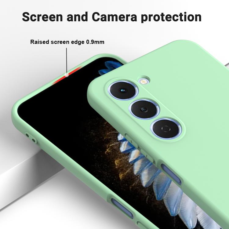 For Tecno Spark 40 Pro 4G Solid Color Liquid Silicone Dropproof Full Coverage Phone Case
