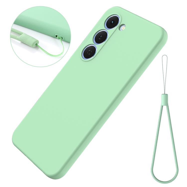 For Tecno Spark 40 Pro 4G Solid Color Liquid Silicone Dropproof Full Coverage Phone Case