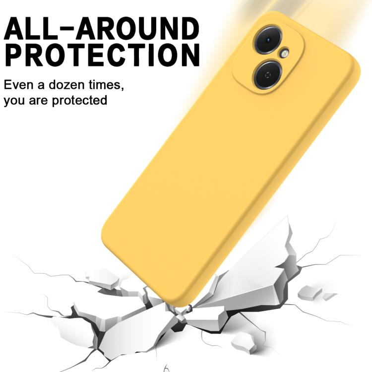 For Tecno Spark 40C 4G Solid Color Liquid Silicone Dropproof Full Coverage Phone Case