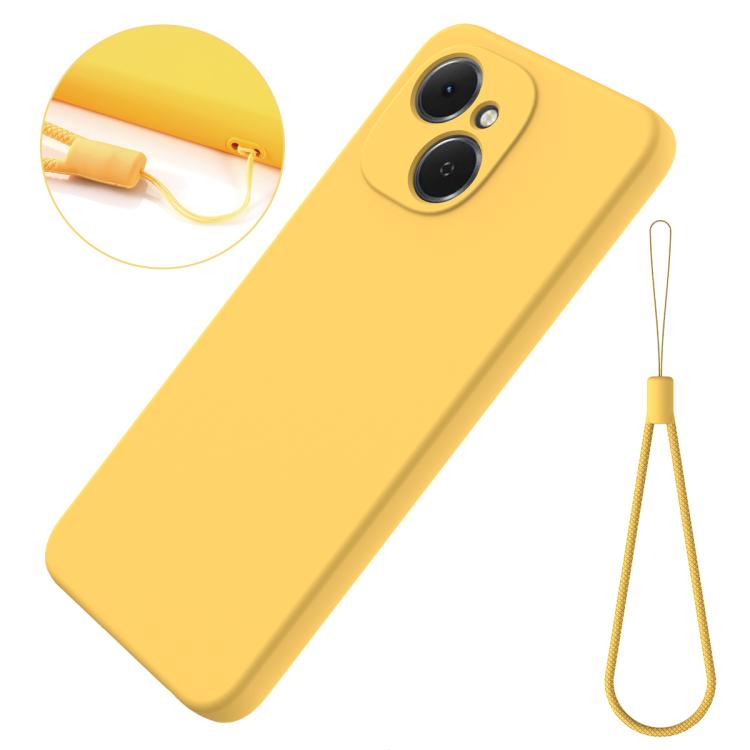 For Tecno Spark 40C 4G Solid Color Liquid Silicone Dropproof Full Coverage Phone Case