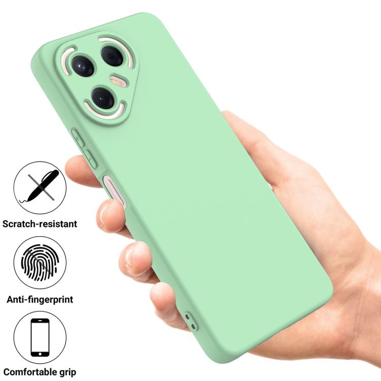 For Tecno Pova 7 Ultra 5G Solid Color Liquid Silicone Dropproof Full Coverage Phone Case
