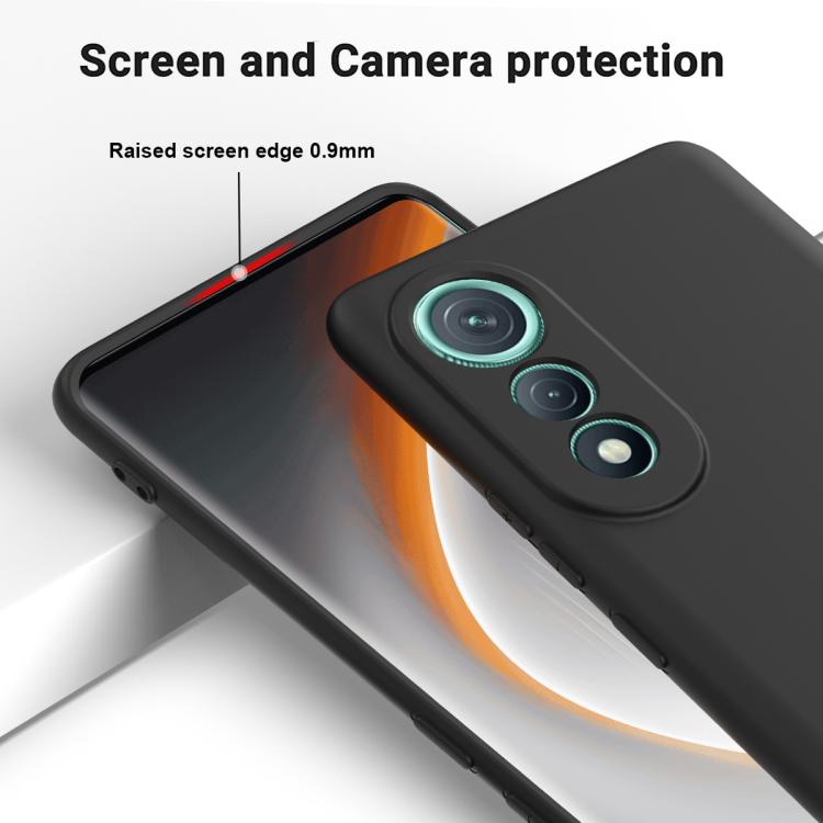 For Tecno Pova Curve 5G Solid Color Liquid Silicone Dropproof Full Coverage Phone Case